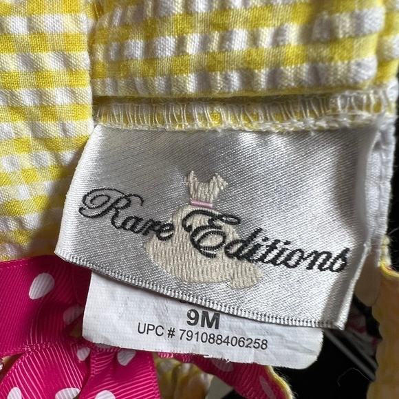 Rare Editions size 9 month dress and diaper cover set - Picture 5 of 5